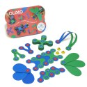 Klocki magnetyczne Clixo - Crew Pack - zielono - niebieski - 30 el. Clixo
