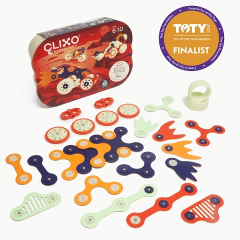 Klocki przestrzenne Clixo - Mars Rovers Clixo Klocki przestrzenne Clixo - Mars Rovers Clixo