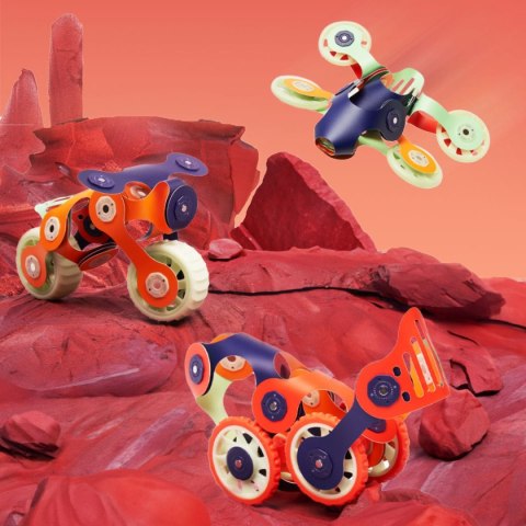 Klocki przestrzenne Clixo - Mars Rovers Clixo Klocki przestrzenne Clixo - Mars Rovers Clixo