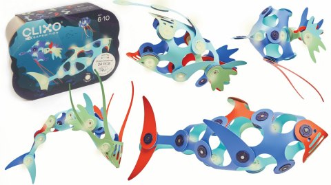 Klocki przestrzenne Clixo - Ocean Creatures Clixo Klocki przestrzenne Clixo - Ocean Creatures Clixo