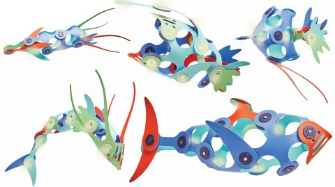 Klocki przestrzenne Clixo - Ocean Creatures Clixo Klocki przestrzenne Clixo - Ocean Creatures Clixo