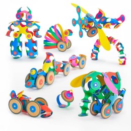 Klocki przestrzenne Clixo - Wheel Creator Pack - 72 el. Clixo