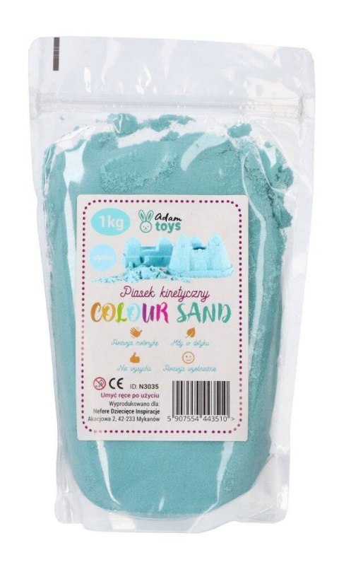 Piasek kinetyczny ColourSand - 1kg - niebieski Adam Toys Piasek kinetyczny ColourSand - 1kg - niebieski Adam Toys