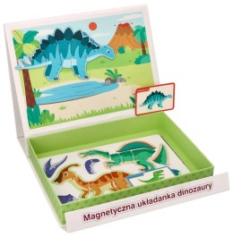 Tablica układanka magnetyczna - Dinozaury Adam Toys