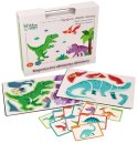 Tablica układanka magnetyczna - Dinozaury Adam Toys