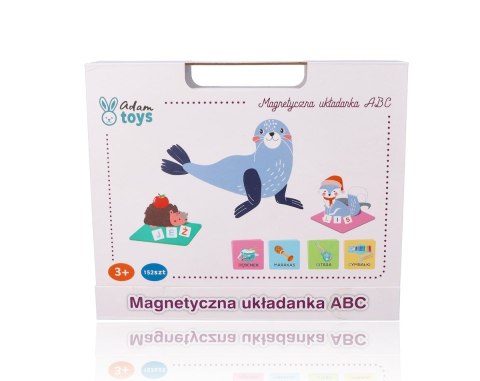 Tablica układanka magnetyczna - Literki ABC Adam Toys Tablica układanka magnetyczna - Literki ABC Adam Toys