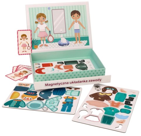 Tablica układanka magnetyczna - Zawody Adam Toys Tablica układanka magnetyczna - Zawody Adam Toys