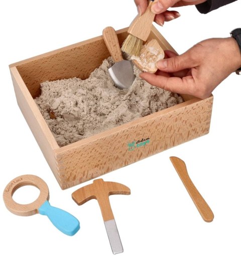 Zestaw małego archeologa - z piaskiem kinetycznym Adam Toys Zestaw małego archeologa - z piaskiem kinetycznym Adam Toys