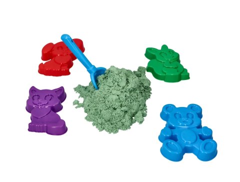 Zestaw - piasek kinetyczny ColorSand 2kg miętowy + foremki i łopatka Adam Toys Zestaw - piasek kinetyczny ColorSand 2kg miętowy + foremki i łopatka Adam Toys