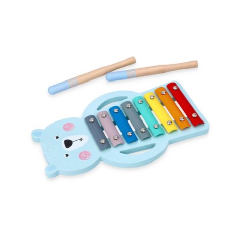 Drewniane cymbałki dla dzieci - Miś Nefere