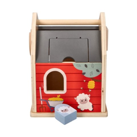 Drewniany sorter z klockami - Farma Nefere