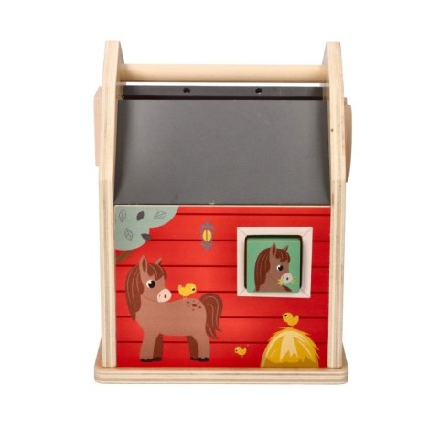 Drewniany sorter z klockami - Farma Nefere