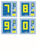 Instrukcje 1:1 Little Architekt Litery i Cyfry 17 szt. Little Architect