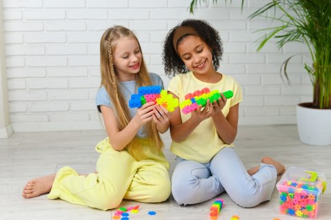 Klocki konstrukcyjne Meli Neon Basic Edu - 1200 el. Meli Klocki konstrukcyjne Meli Neon Basic Edu - 1200 el. Meli