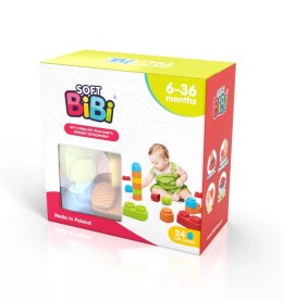 Klocki sensoryczne Soft BiBi 24 el. Meli