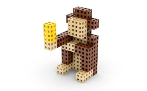 Komplet klocków konstrukcyjnych - Meli Cube 100 Meli Komplet klocków konstrukcyjnych - Meli Cube 100 Meli