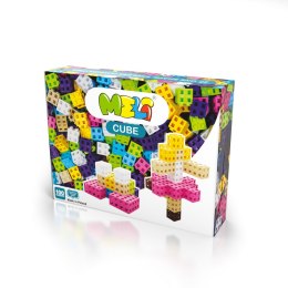 Komplet klocków konstrukcyjnych - Meli Cube Pink 100 el. Meli