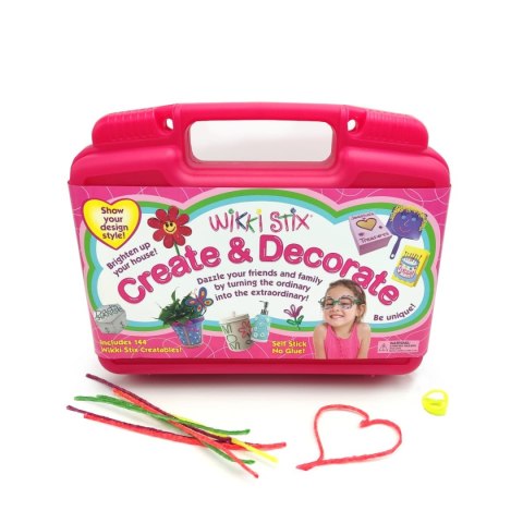 Kreatywne sznureczki Wikki Stix - duży kreatywny zestaw - pink XL Mokopico Kreatywne sznureczki Wikki Stix - duży kreatywny zestaw - pink XL Mokopico