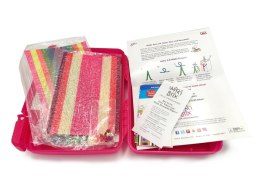 Kreatywne sznureczki Wikki Stix - duży kreatywny zestaw - pink XL Mokopico