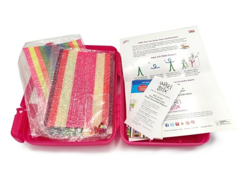 Kreatywne sznureczki Wikki Stix - duży kreatywny zestaw - pink XL Mokopico Kreatywne sznureczki Wikki Stix - duży kreatywny zestaw - pink XL Mokopico