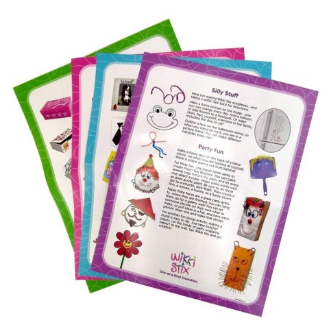 Kreatywne sznureczki Wikki Stix - duży kreatywny zestaw - pink XL Mokopico Kreatywne sznureczki Wikki Stix - duży kreatywny zestaw - pink XL Mokopico