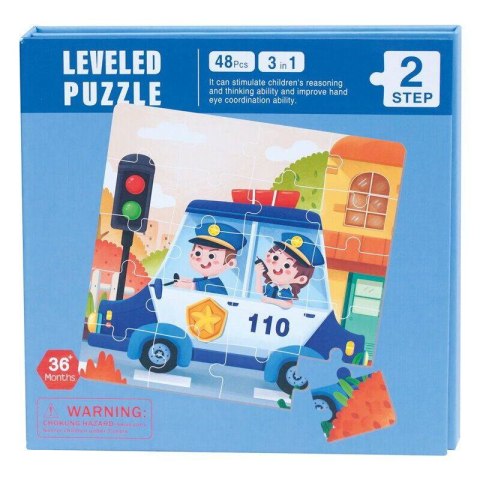 Magnetyczna książeczka puzzle 3w1 - Zawody Bino Magnetyczna książeczka puzzle 3w1 - Zawody Bino