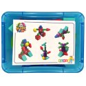 Magnetyczne piankowe klocki - MagFlexi - 50 el. Klocki.edu.pl