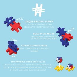 Nano Clics 5w1 - Kreatywni Budowniczowie - 500 el. Clics & Nano Clics