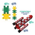 Nano Clics - Kreatywni Budowniczowie - 125 el. Clics & Clicformers