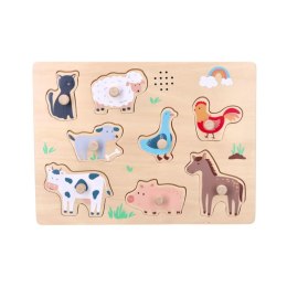 Puzzle dźwiękowe - Farma Nefere