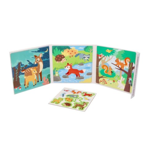 Puzzle magnetyczne - leśne zwierzęta Nefere