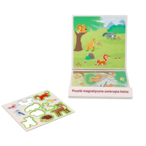 Puzzle magnetyczne - leśne zwierzęta Nefere Puzzle magnetyczne - leśne zwierzęta Nefere