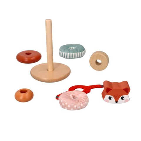 Sensoryczna piramida dla dzieci - Lisek Nefere