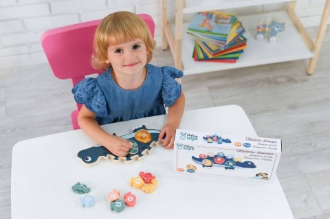 Układanka dla najmłodszych - Dinozaur Nefere