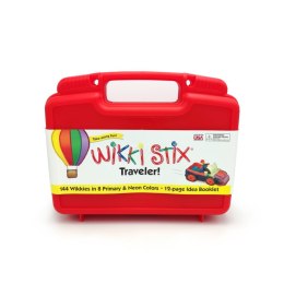 Woskowe sznureczki Wikki Stix - duży zestaw kreatywny - red XL Mokopico