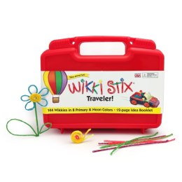 Woskowe sznureczki Wikki Stix - duży zestaw kreatywny - red XL Mokopico