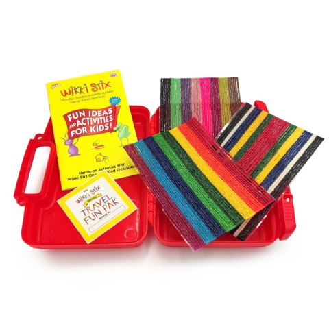 Woskowe sznureczki Wikki Stix - duży zestaw kreatywny - red XL Mokopico Woskowe sznureczki Wikki Stix - duży zestaw kreatywny - red XL Mokopico