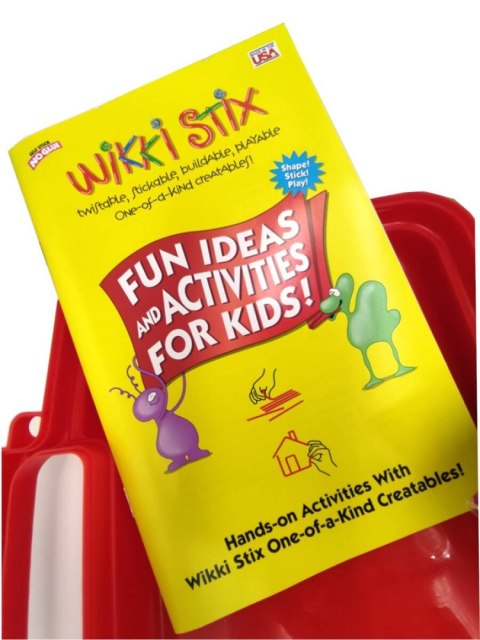 Woskowe sznureczki Wikki Stix - duży zestaw kreatywny - red XL Mokopico Woskowe sznureczki Wikki Stix - duży zestaw kreatywny - red XL Mokopico