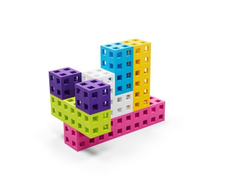 Zestaw klocków - Meli Cube Pink 200 el. Meli Zestaw klocków - Meli Cube Pink 200 el. Meli