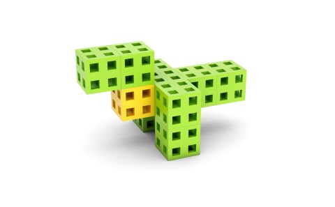 Zestaw klocków konstrukcyjnych - Meli Cube 50 el. Meli Zestaw klocków konstrukcyjnych - Meli Cube 50 el. Meli