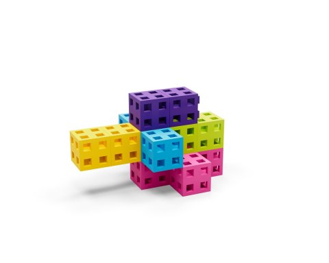 Zestaw klocków konstrukcyjnych - Meli Cube Pink 50 el. Meli Zestaw klocków konstrukcyjnych - Meli Cube Pink 50 el. Meli