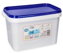 Zestaw - piasek kinetyczny ColourSand 2kg niebieski + foremki i łopatka Adam Toys