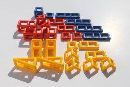 Zestaw uzupełniający klocki Mobilo - Geometric Pack - 28 el. Mobilo