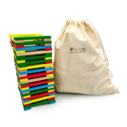Klocki drewniane WABI Planks 12 cm - 200 szt. Wabi