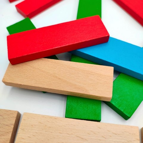 Klocki drewniane WABI Planks 8 cm - 200 szt. Wabi Klocki drewniane WABI Planks 8 cm - 200 szt. Wabi