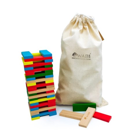 Klocki drewniane WABI Planks 8cm - 100 szt Wabi Klocki drewniane WABI Planks 8cm - 100 szt Wabi
