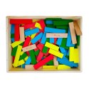Klocki drewniane WABI Planks Edu Box [8+12 cm] - 200 szt. Wabi