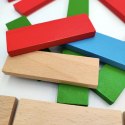 Klocki drewniane WABI Planks Edu Box [8+12 cm] - 200 szt. Wabi