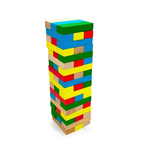 Klocki drewniane wieża WABI Tower - 54 el. Wabi Klocki drewniane wieża WABI Tower - 54 el. Wabi