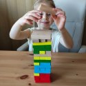 Klocki drewniane wieża WABI Tower - 54 el. Wabi